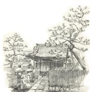 鉛筆画『風景009』 鉛筆画『風景009』 鉛筆画】京都・八坂の塔（法観寺） Yasaka